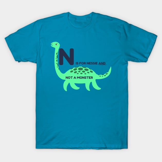 NOT A MONSTER T-Shirt by Paranormal Almanac